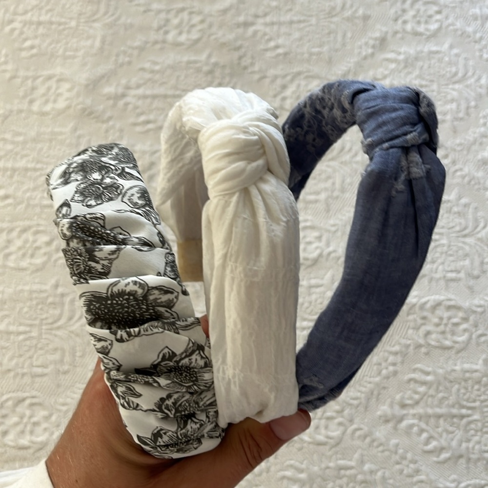 4 Anthropologie Headbands